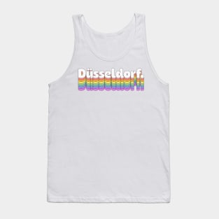 Düsseldorf \\\//// Retro Typography Design Tank Top